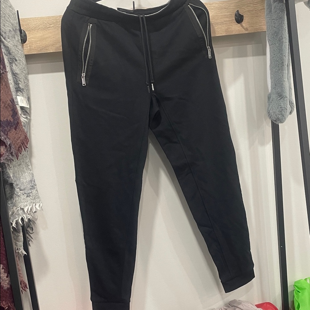 Dkny Black Sweatpants Comfortable Joggers